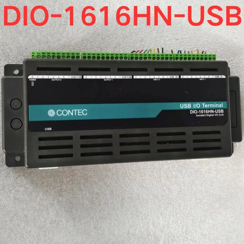 

Second-hand test OK,data acquisition card DIO-1616HN-USB DIO-0808RN-USB