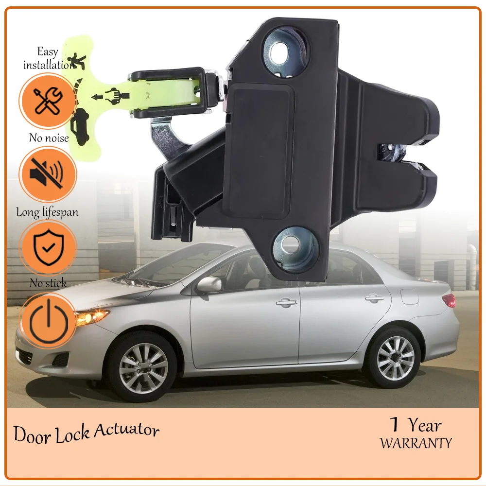 

Solid Rear Trunk Lock Actuator, Fit Toyota Corolla 2009-2013, Stable Latching Performance & Exact OEM 64600-02040,6460002040