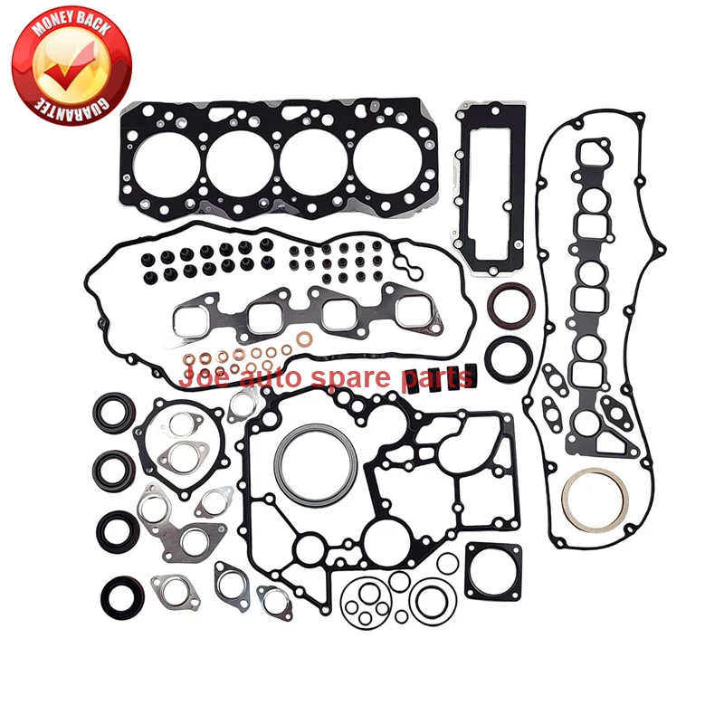 

full gasket set kit for Isuzu D-Max MU-7 RODEO 3.0 TDI DOHC 16V 2004- engine : 4jj1 4JJ1TC 4JJ1TCS 4JJ1TCX
