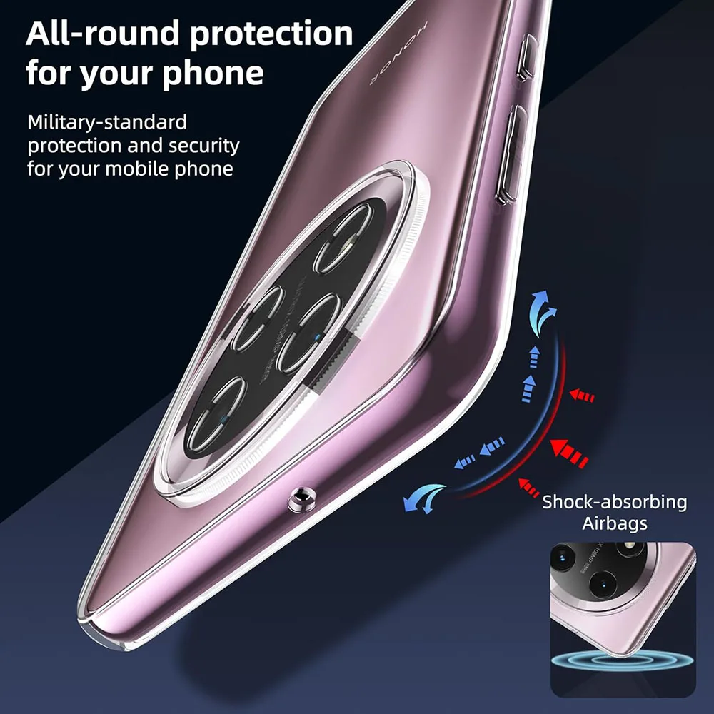 حافظة ناعمة من السيليكون الشفاف لهاتف Honor Magic8 Magic7 Magic6 Magic5 Magic4 Magic 8 7 6 5 Pro Lite غطاء شفاف رقيق للغاية #4