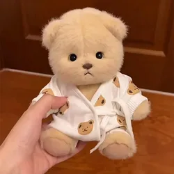 Cotton Doll Costume Plush Toy Doll Climbing Teddy Bear Stuff Plush Doll With Clothes Lina Bear Plushies Birthday Gift Kid Toy