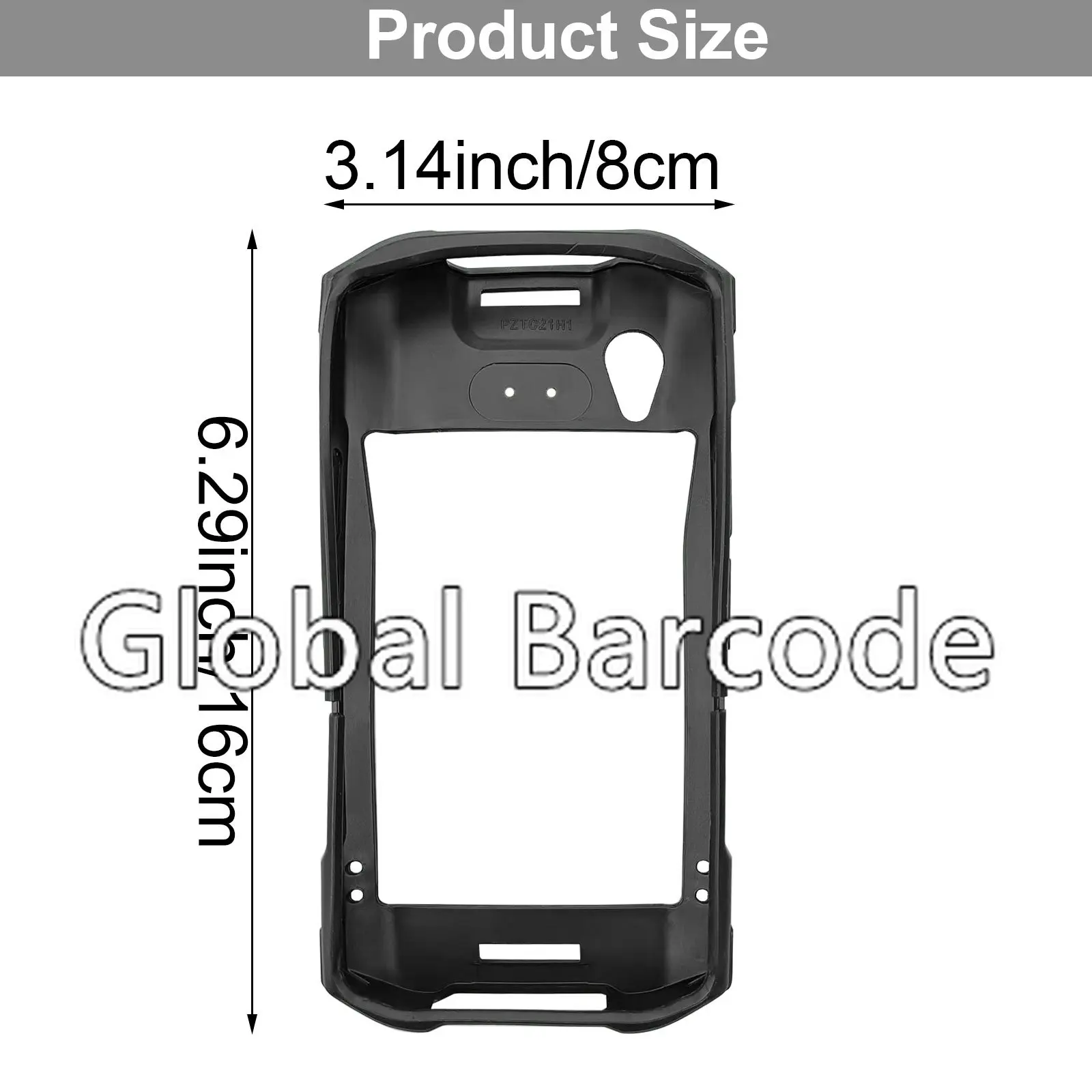 for Zebra TC21 TC26 Protective Cover Case Black Rugged Root