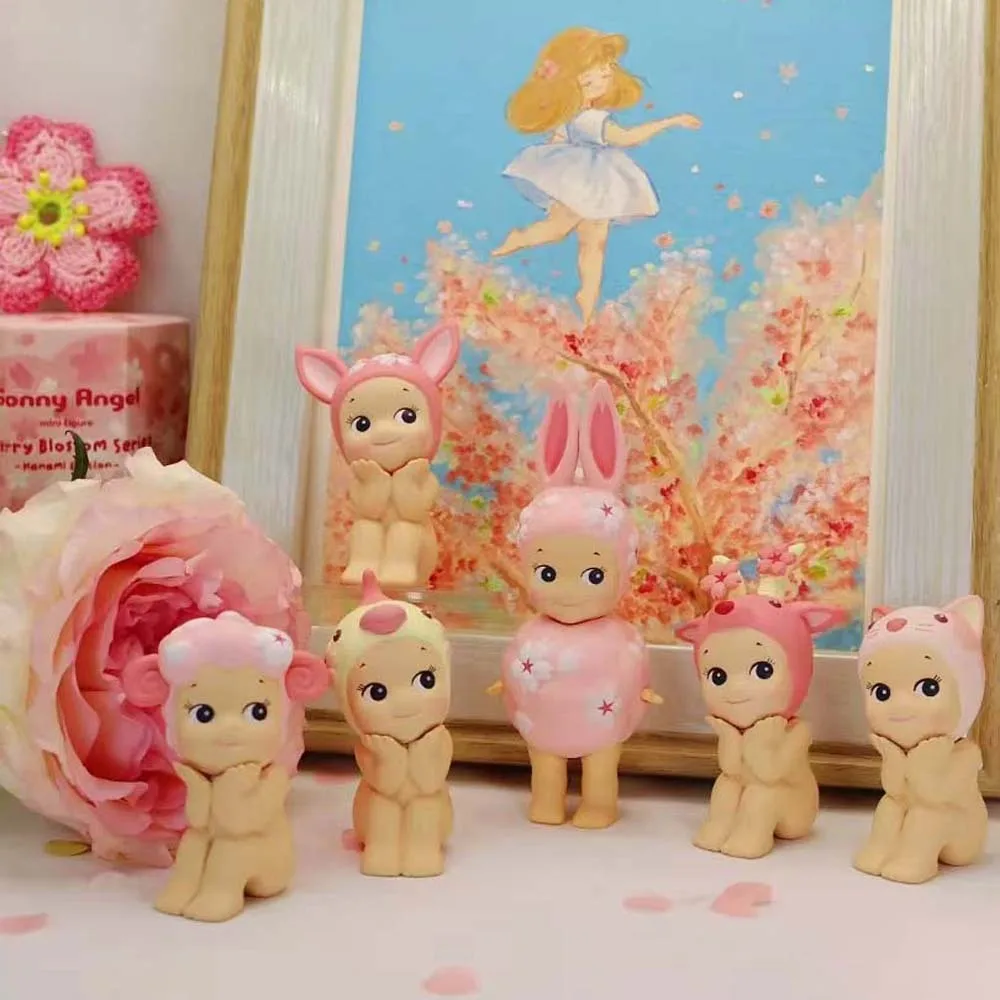 

Sonny Angel Cherry Blossom Series Mini Figure Hanami Edition Blind Box High Quality Version Desktop Decoration Fans Gift