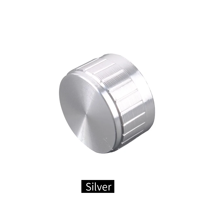 UNISIAN 앰프용 블랙 전위차계 손잡이, 매화 6M 알루미늄 톤 손잡이 캡, 30mm X 17mm