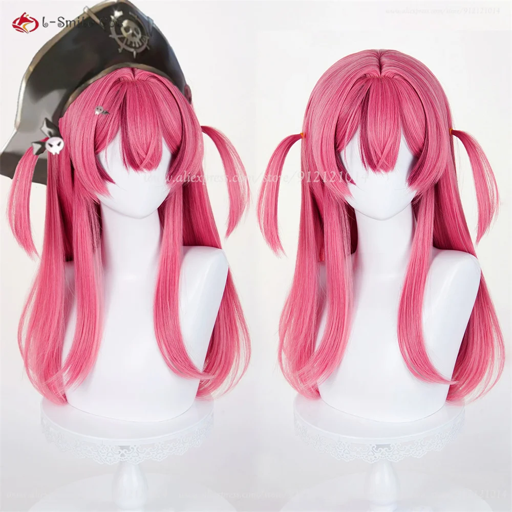 

Nikke Mast Cosplay Wig Rose Pink Mixed 58cm Wigs For Women Costumes Cosplay Anime Wig Heat Resistant Synthetic Hair Halloween