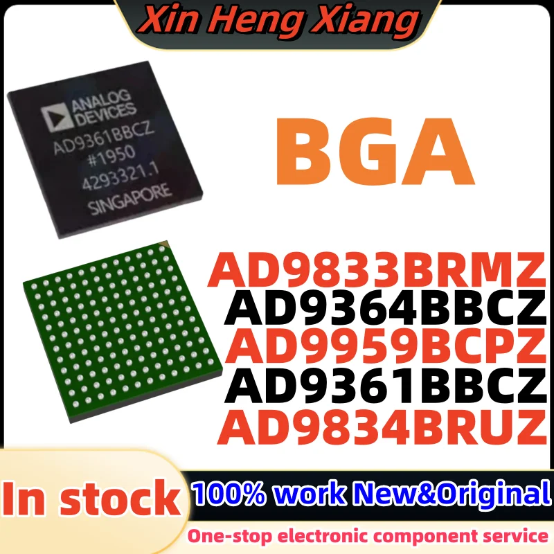 Original genuine AD9833BRMZ AD9959BCPZ AD9364BBCZ AD9834BRUZ AD9361BBCZ wireless transceiver