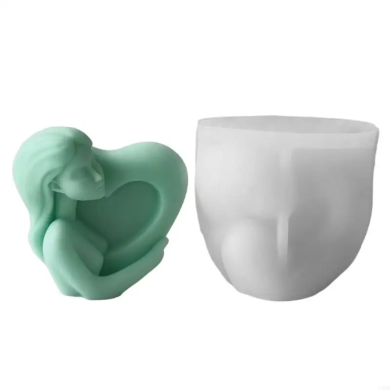 

2025 New Silicone Mold for Heart in Hand Crafting Mold Unique Making Molds Great for Enthusiasts and Handmade