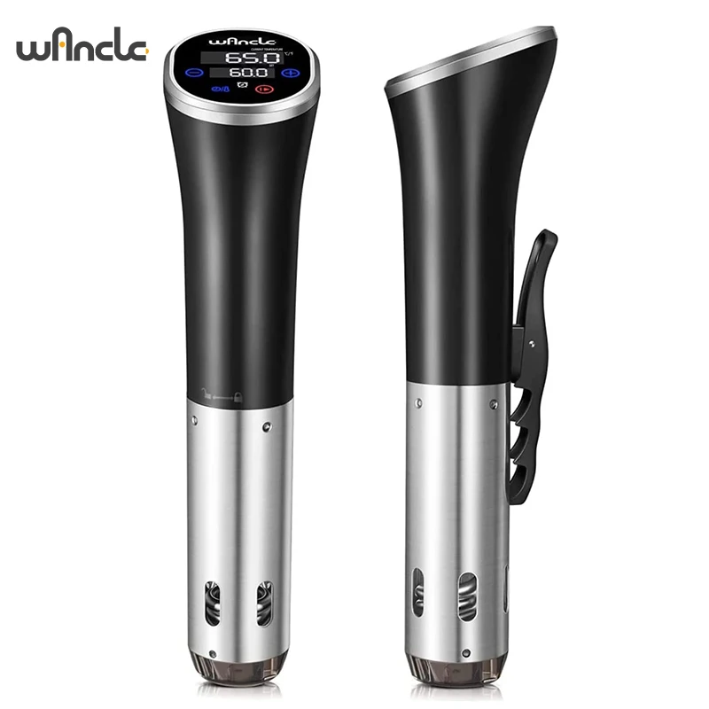 Wancle 1100W Sous Vide Fornuis LCD Touch Onderdompeling Circulatiepomp Nauwkeurig Koken IPX7 Waterdichte Vacuümkoker met Digitaal Display
