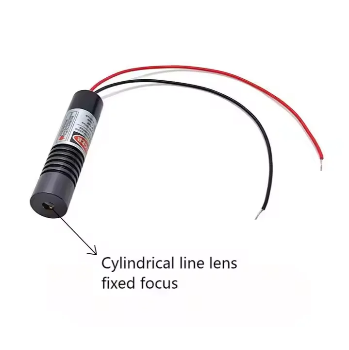 16X70 мм, 450 нм, 100 мВт, широкое напряжение 12 В ~ 24 В, синий лазерный модуль, стекло