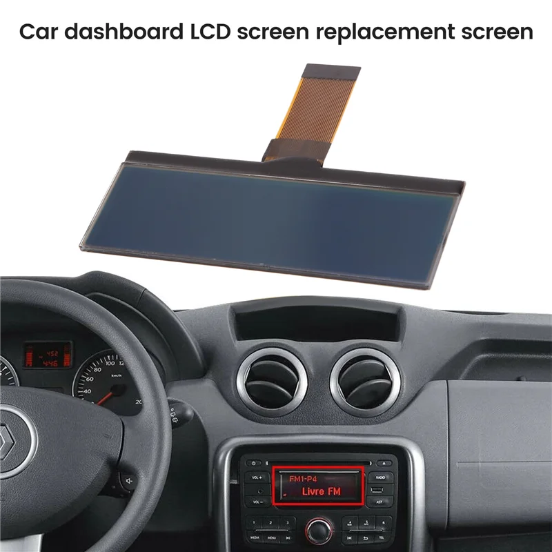 

Portable Dashboard LCD Display For Mercedes Citan Renault Kangoo II Duster Captur Pulse Symbol 3Rd-Gen Car Stereo Screen Glass