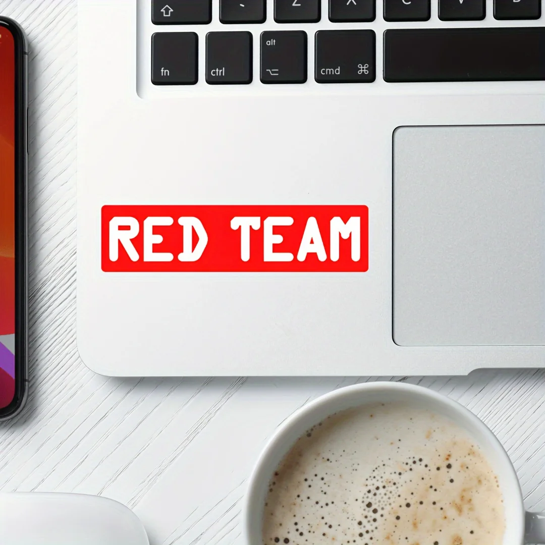 Red Team Cybersecurity Programmer Sticker - Laptop Decor for Programmer Developers and Penetration Testing Enthusiasts