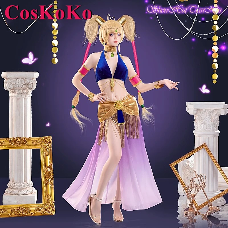 

CosKoKo Tsukiyomi Utau Cosplay Anime Shugo Chara Costume Sweet Lovely Dancing Diva Dress Halloween Party Role Play Clothing S-XL