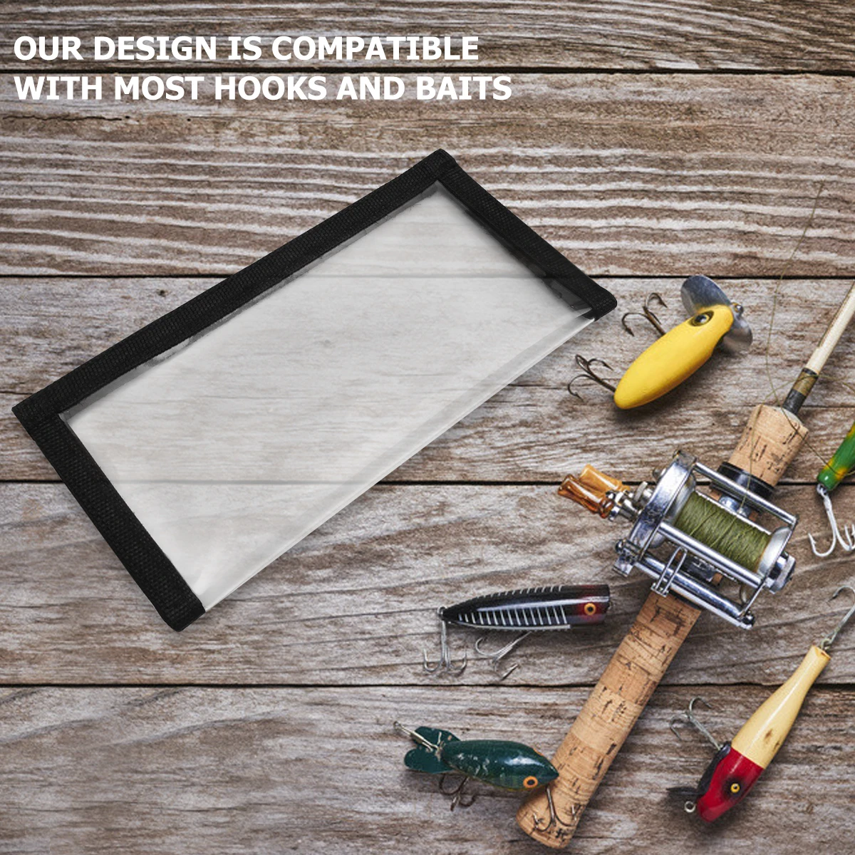 

5 Pcs Fishhook Protector Easy Use Lure Wraps Fishing Covers Transparent Tool Pvc Supply