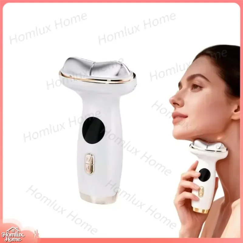 7 in 1 Handheld Facial Beauty Device Portable Hot Cold Therapy Face Neck Lift Massager USB Rechargeable Skin Tightening RF