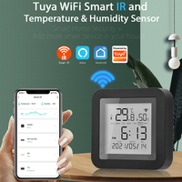 Tuya Smart WiFi Universal IR Remote Temperature Humidity Sensor for Air Conditioner TV AC Works with Alexa,Google Home Yandex