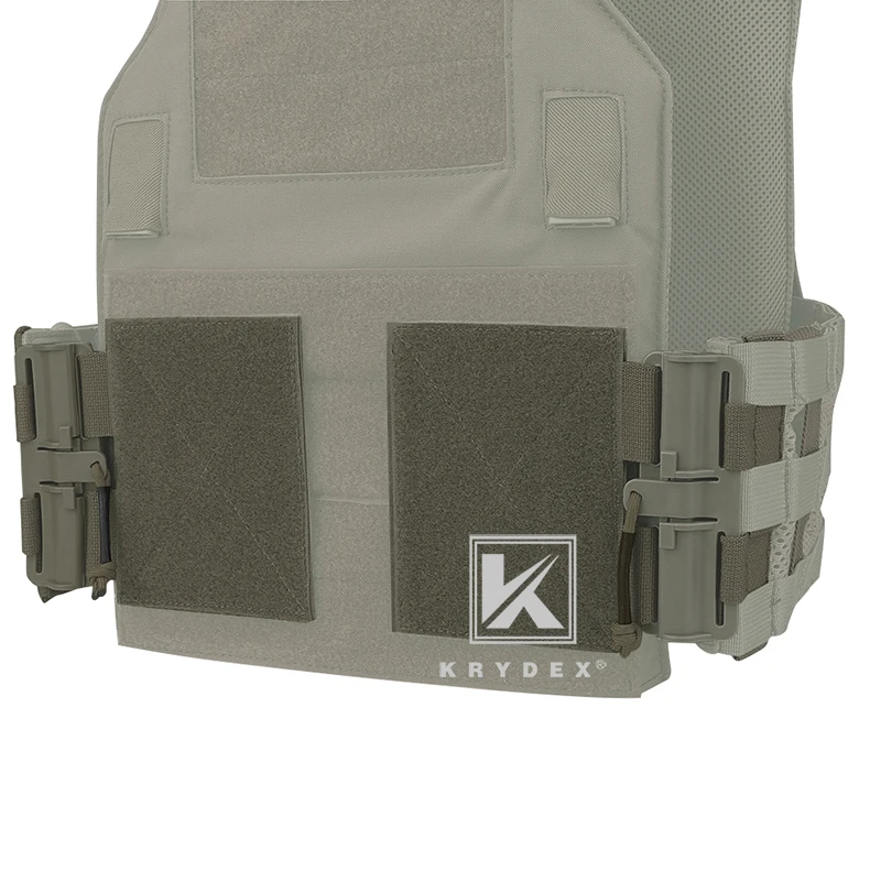 KRYDEX Tactical Quick Release Assembly Tube Cummerbund Adapter High Speed Buckle Rapid Connector For Plate Carrier Armor Vest