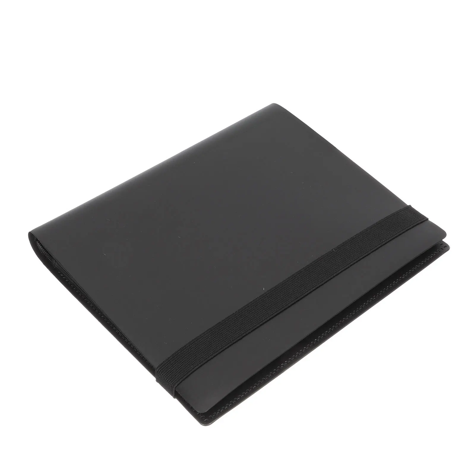 

Card Storage Binder 1 Trading Cards Album Clip Savers Holder Black Waterproof Gaming Sports Collection Card Holder Practical