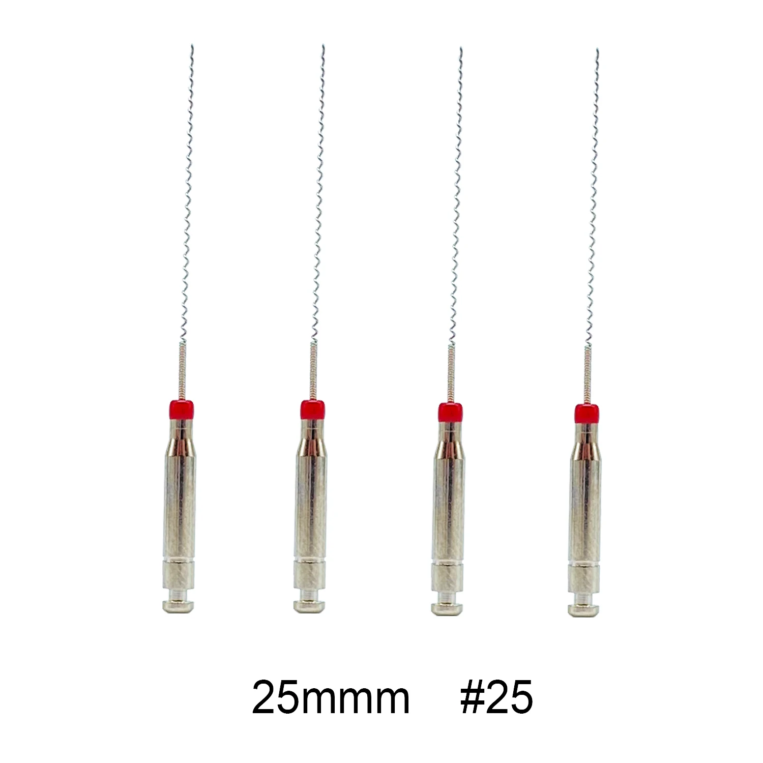 1 Box Dental-Pastenträger Wurzelfüller Lentulo 21mm 25mm Sortiert # 25-40 Endodontie-Feilen, Dentalinstrumente, Spiral-Canal-Feilen