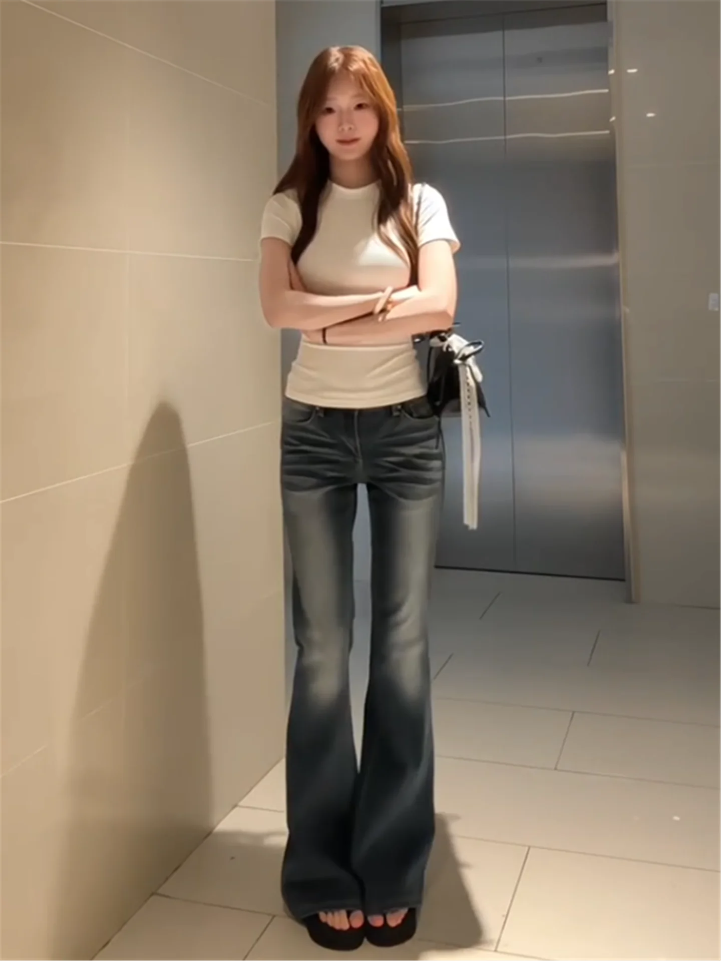 Low Waist Bell Bottom Denim Je - Vintage Collectible Bells ulasan dan harga