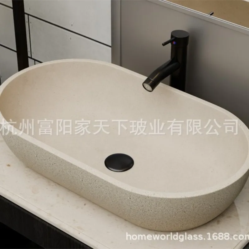 Factory Direct Supply Wash Basin, Terrazzo Basin, Fair Concrete Basin, Old-fashioned Art Basin