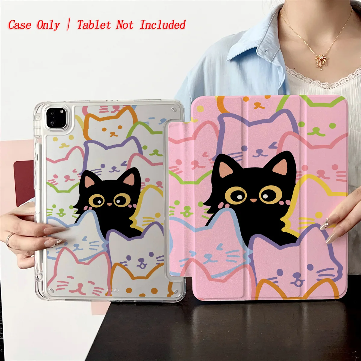 

Stylish Case For Apple iPad 10.9 10.2 Inch Air7 Pro 11 Mini Full Protection Soft Case With Elegant Colors Fit All iPad Models