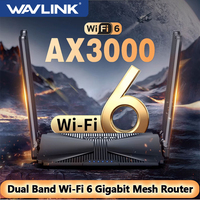 Wavlink AX3000 WiFi 6 Gigabit Wireless Router Dual Band Mesh Router 802.11ax for Gaming VR Wi-Fi 6 Router Support 160MHz&IPv6