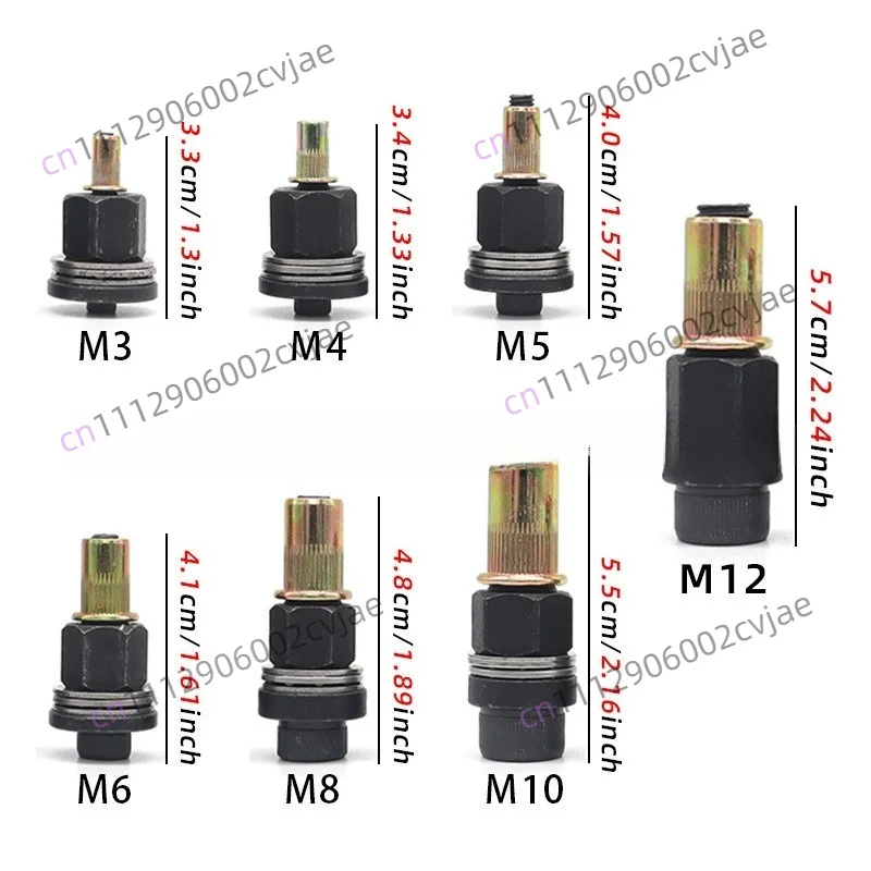 Manual Riveting Nut Tool Carbon Steel, Electric Riveting Gun Wholesale, Household Simple Rivet Set - view 2