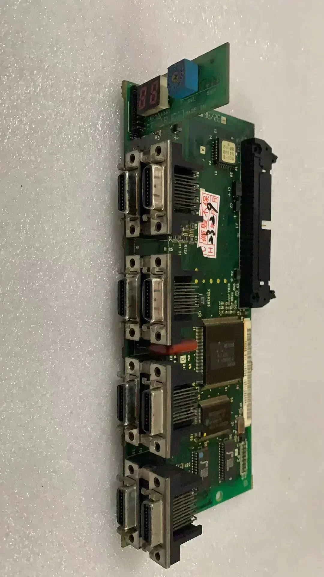 Placa de circuito usada RK311 com jacks marrons e pretos testados OK RK311B