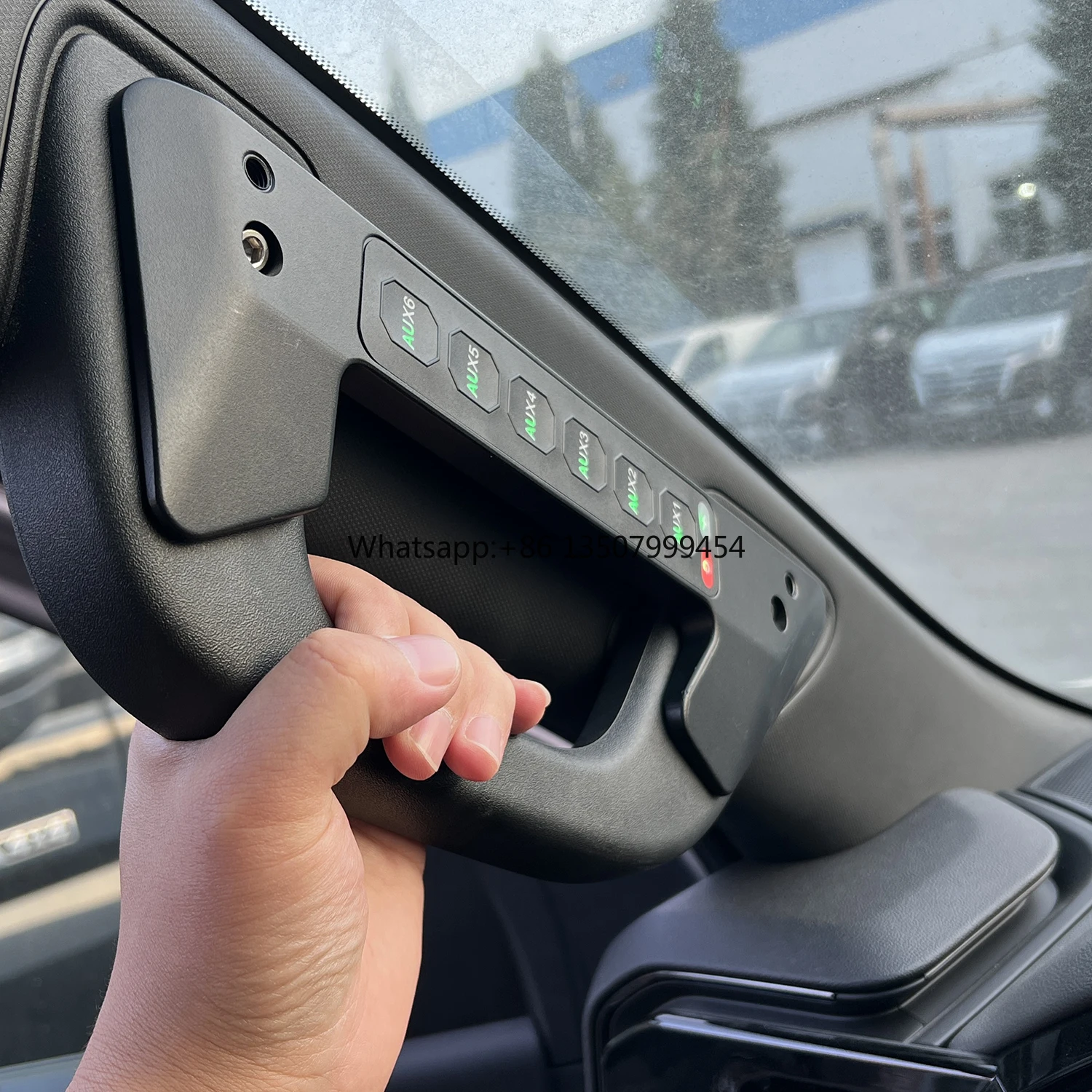 

12V/24V Wireless Control Car Switch Panel with 6 Gang New Condition ACC Line Headlight Switch Grab Handle Switch