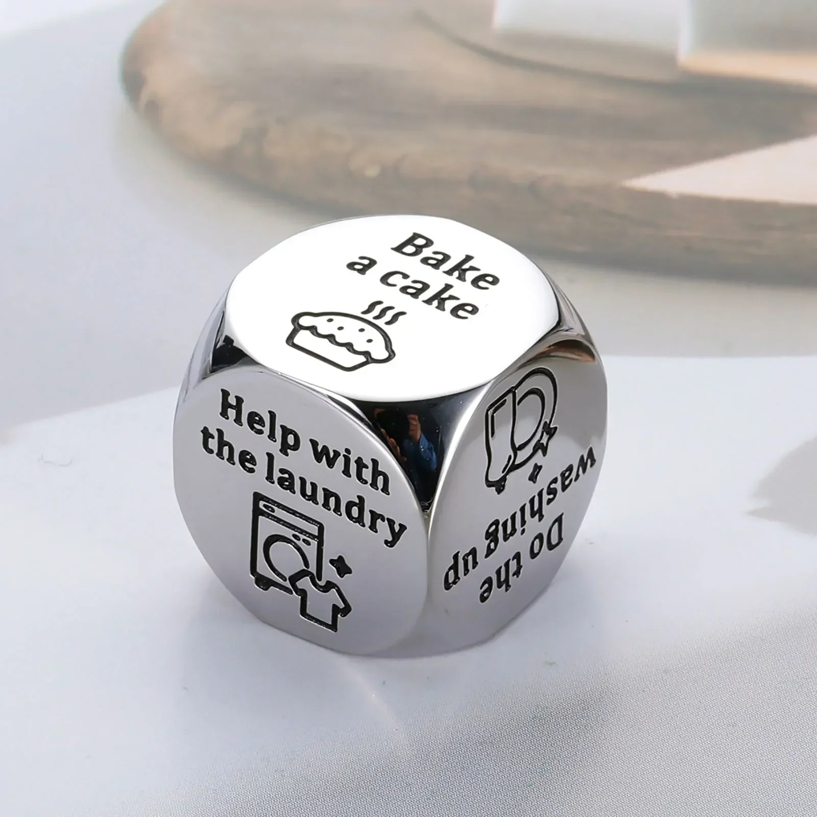 Funny Decision Dice for Mom from Daughter Son Mothers Day Gifts Idea for Women Her Birthday Christmas Retirement Unique Present