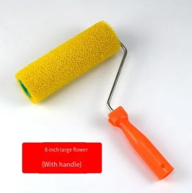 ลูกกลิ้งไม่ทับซ้อนกันขนาด 8 นิ้วสําหรับการใช้สีลาเท็กซ์