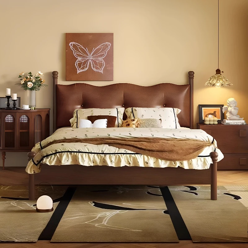 Castle Princess Bed Children Girls Double Single Luxury Storage Bed Multifunctional European Letto Matrimoniale Home Furniture