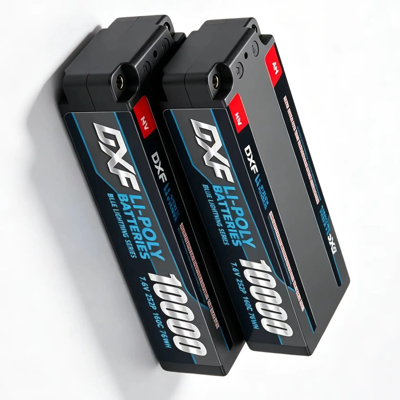Image of 2S 10000mAh Lipo-Akku 7,6V 150C 5mm T-Stecker Hardcase für 1/10 Buggy Truggy Offroad Boot Auto LKW RACING Helikopter