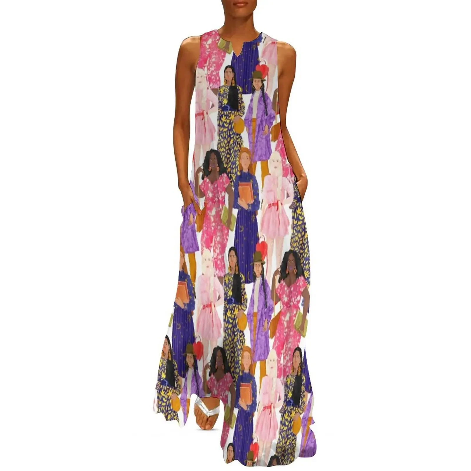 Sisterhood Long Dress women's evening dress 2025 Casual dresses women's dresses luxury summer dresses Dress