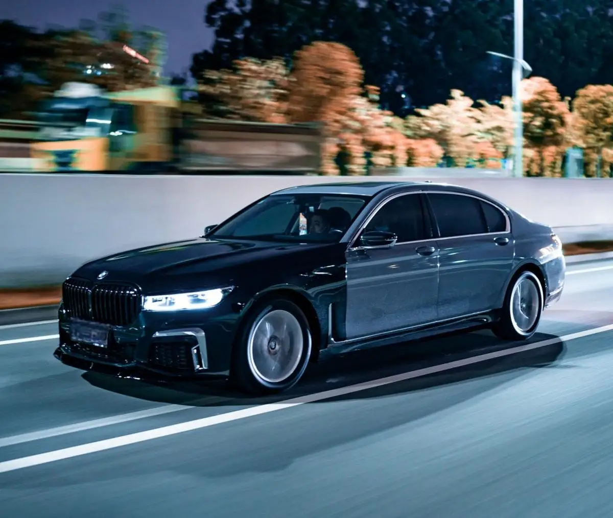 بيع المصنع مباشرة لـ 7series F01 F02 Bodykit 08-15y ترقية إلى 2023 G11 G12 LCI M760 Sport Sedan Bodykit الحاجز الخلفي 1:1 #3