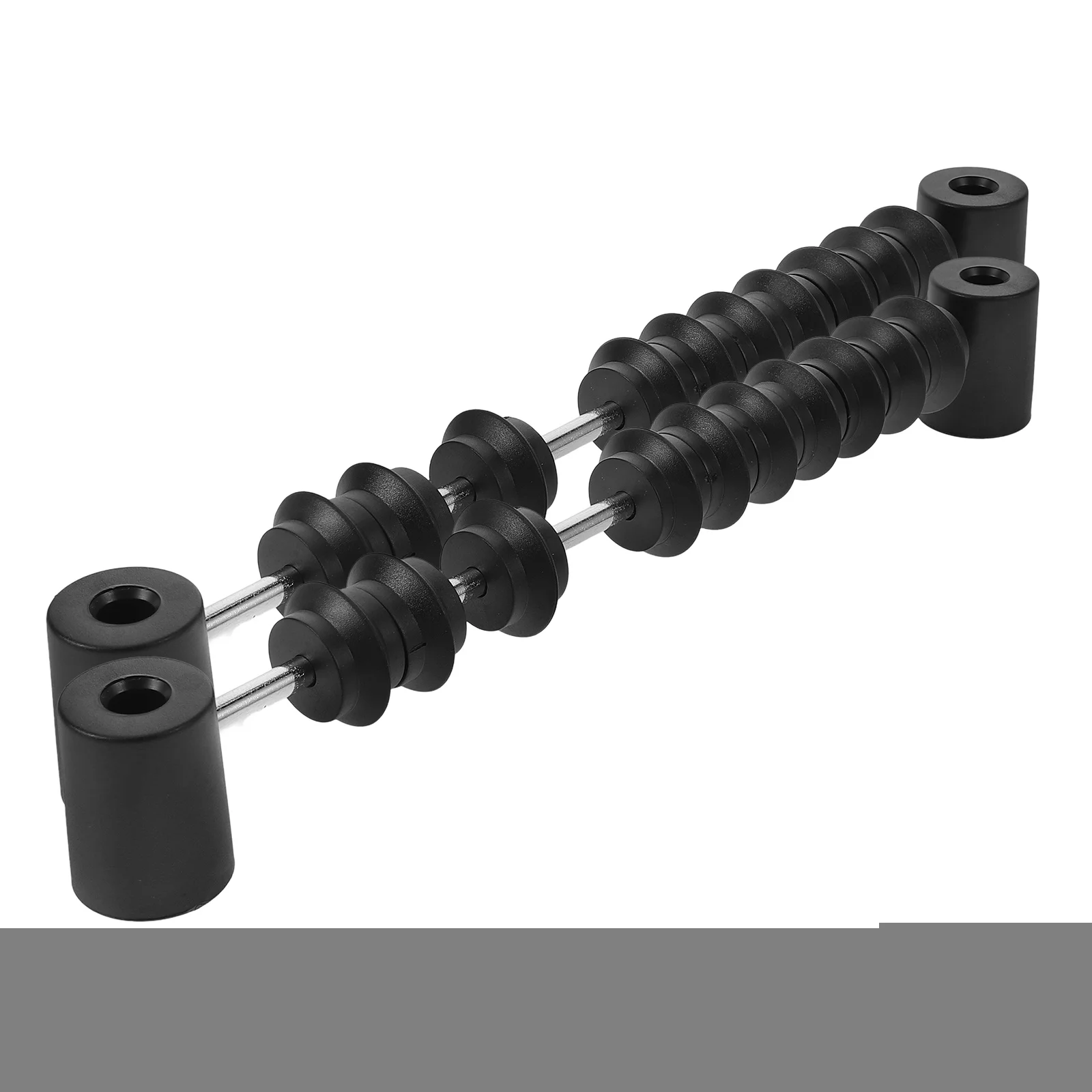 

2 Pcs Bead Scorer Foosball Counters Slitting Table Accessories Keeper Baseball Black Parts