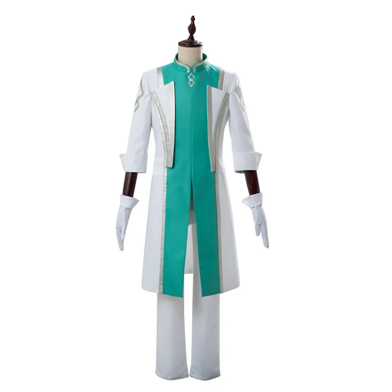 

Fate Grand Order First Order Romani Archaman Unifrom Suit White Halloween Party Outfit Cosplay Costume