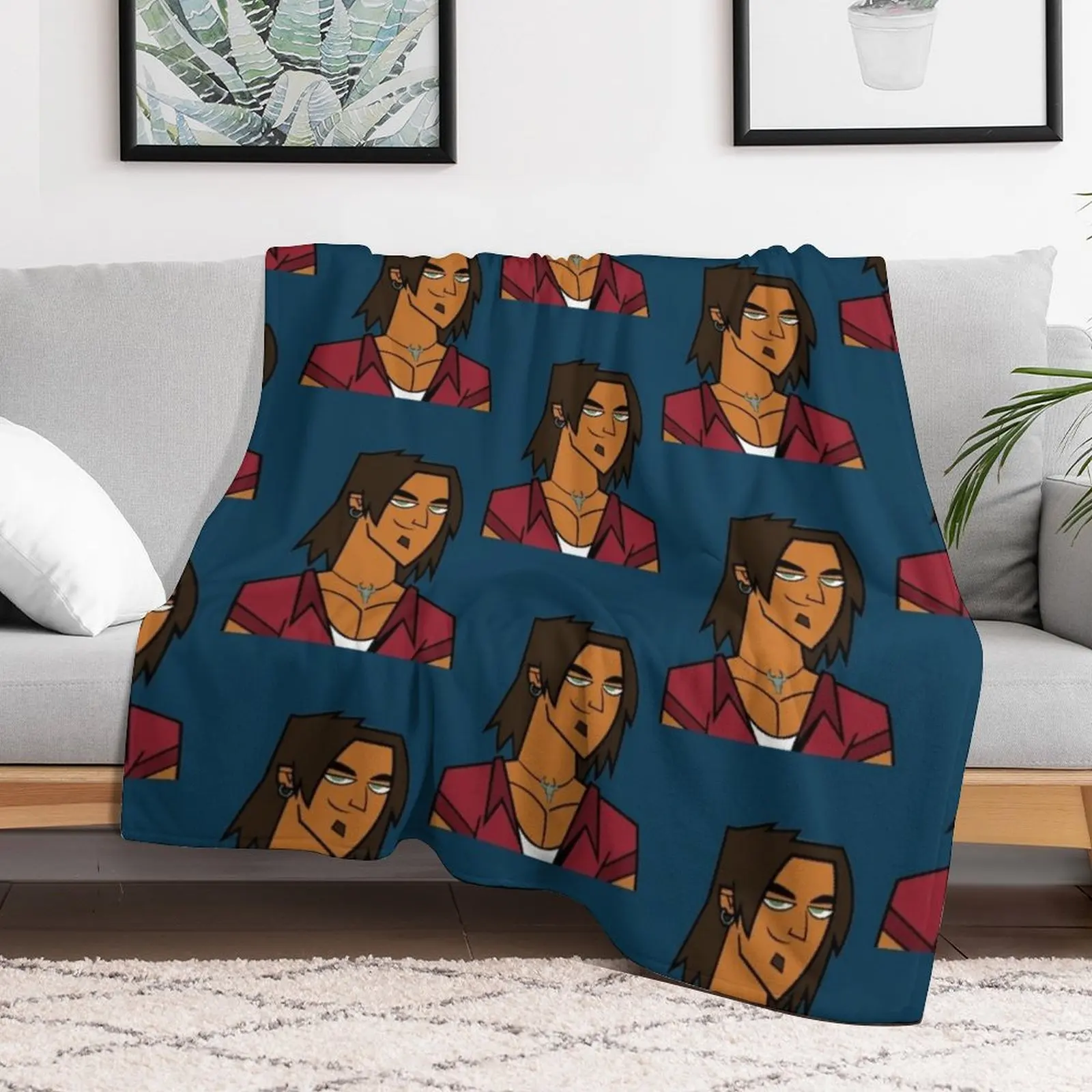 Total Drama - Alejandro Throw Blanket