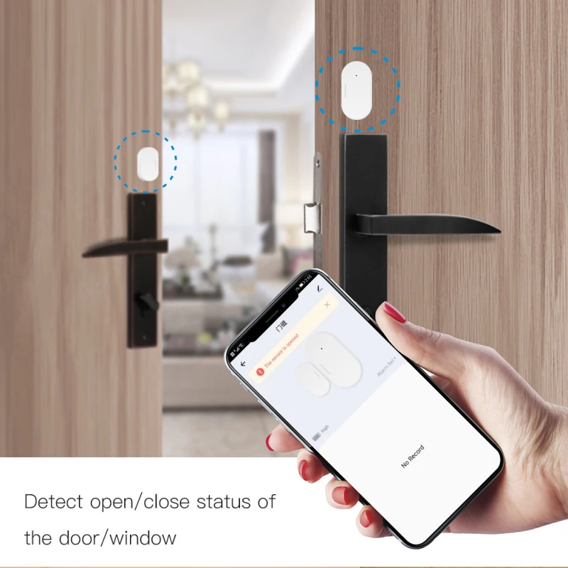 1/2/3 Stuks Slimme Deur Magnetische Sensor App Controle Raam Poort Detector Smart Home Security Alarmsysteem