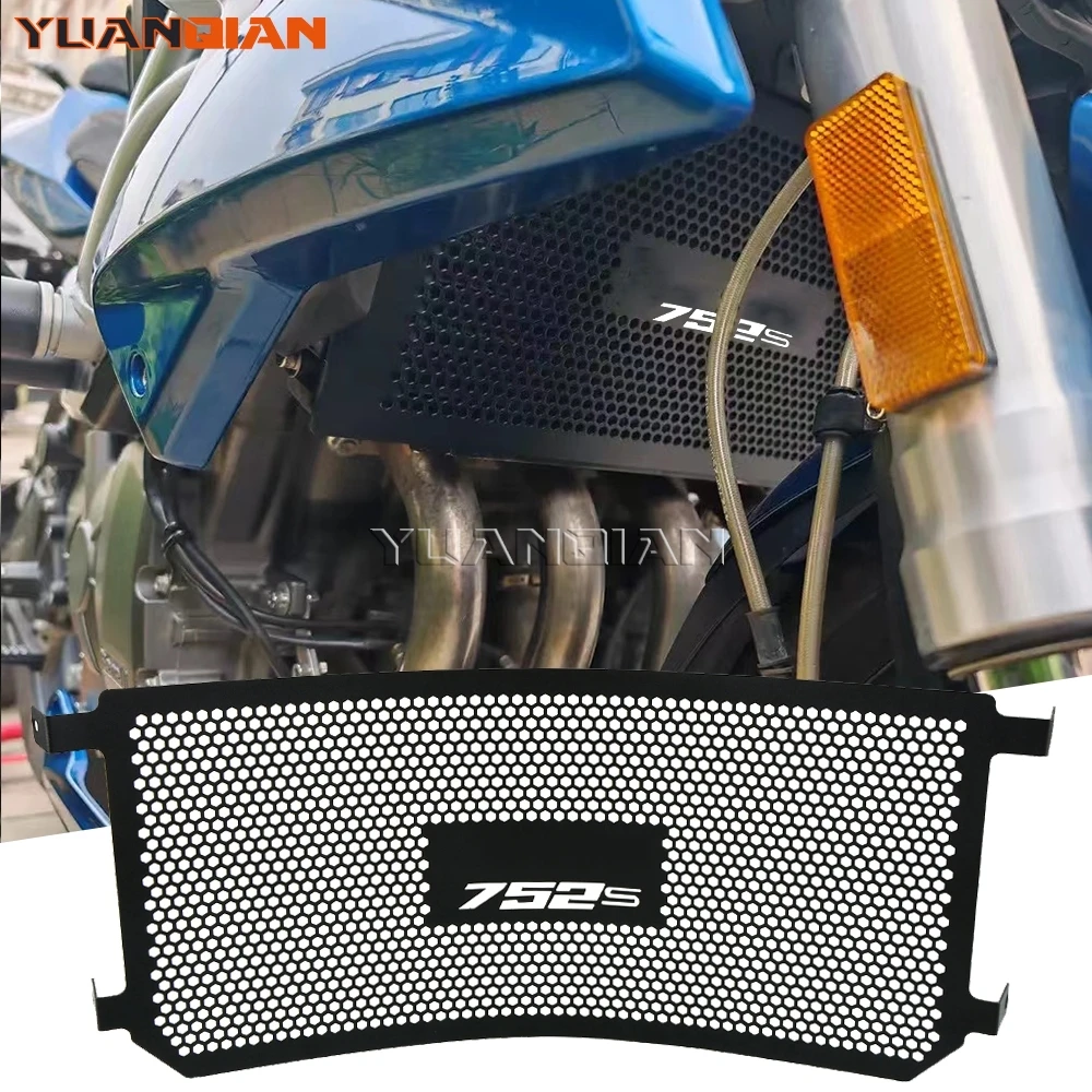 

752 S Motorcycle Aluminum Radiator Grille Guard Protector Grill Cover Protectio For BENELLI 752s 2018 2019 2020 2021 Accessories