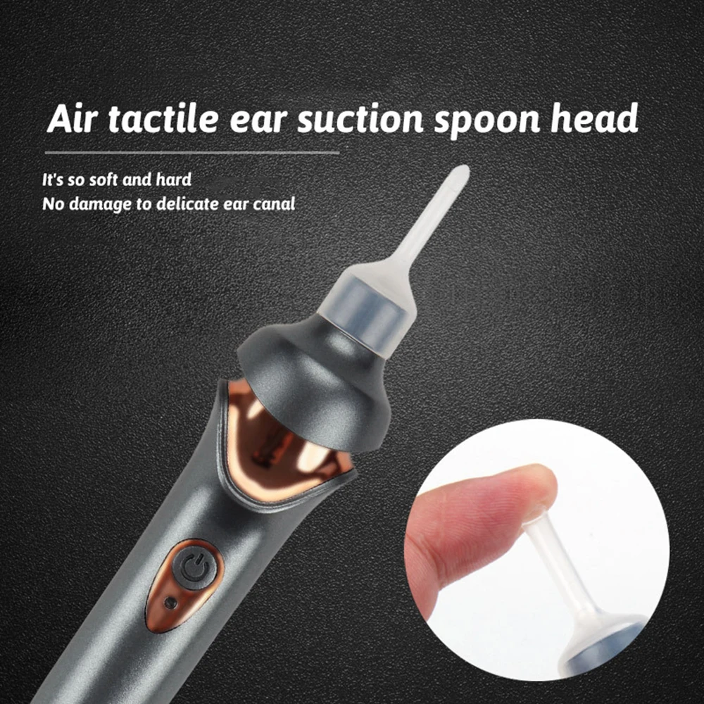 Painless Ear Cleaning Tool for Whole Family with LED Light Earwax Spoons for Kids and Adults Soft Safe  Perfect  Wax Remover