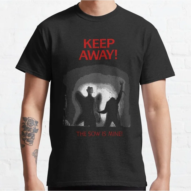 Retro Movie The Exorcist 0228 Scream film Graphic t shirt Scary Halloween Gift Tee Horror Nights tops All size Men's clothing