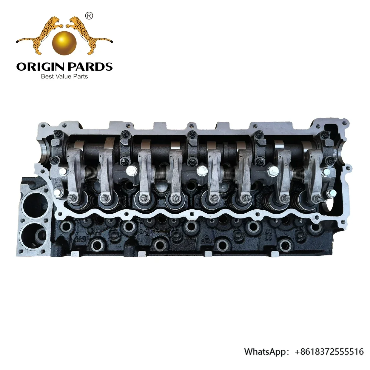 

X 4HG1 Cylinder Head Assembly NPR71 Engine Parts 4HG1T Include Rock Arm Valve Camshaft All Spare Parts