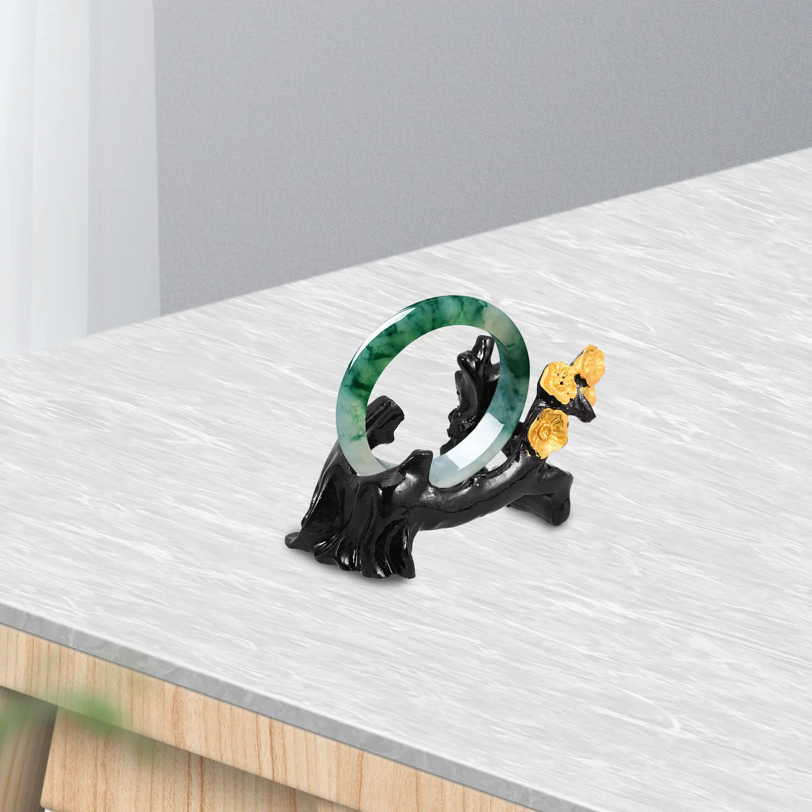 

Jade Bangle Display Stand 2.5Cm Slot Resin Bracelet Holder For Jewelry Storage Bangle Display Stand Bracelet Storage Holder