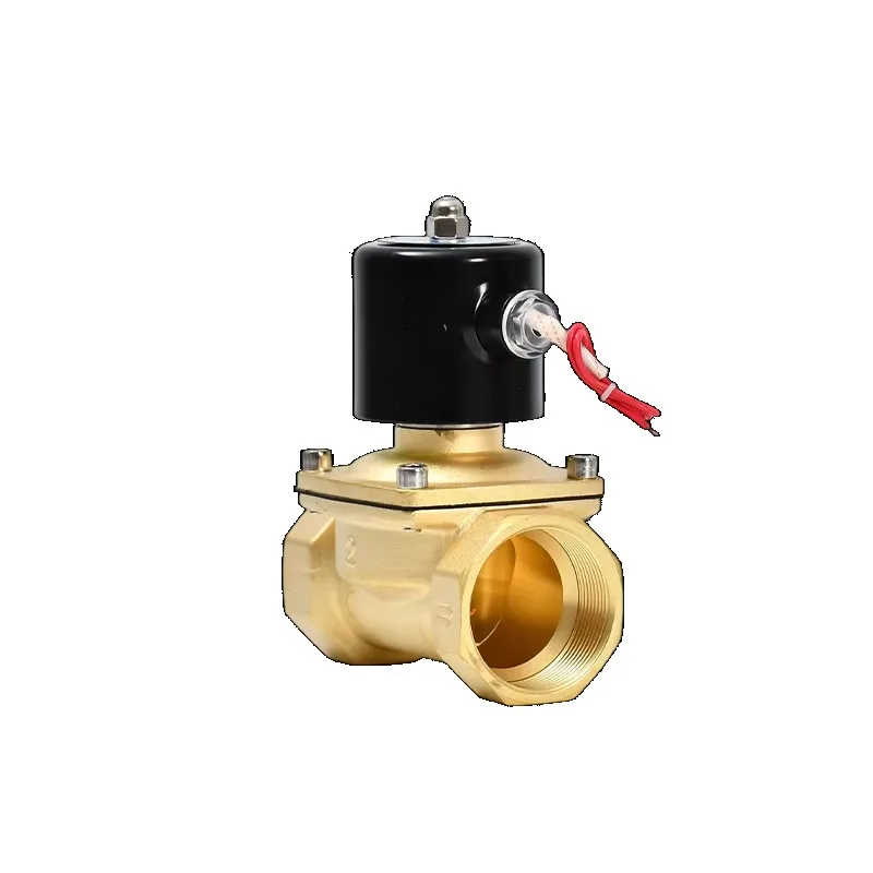 

Normally closed direct-acting oil-air solenoid valve electric brass water solenoid valve