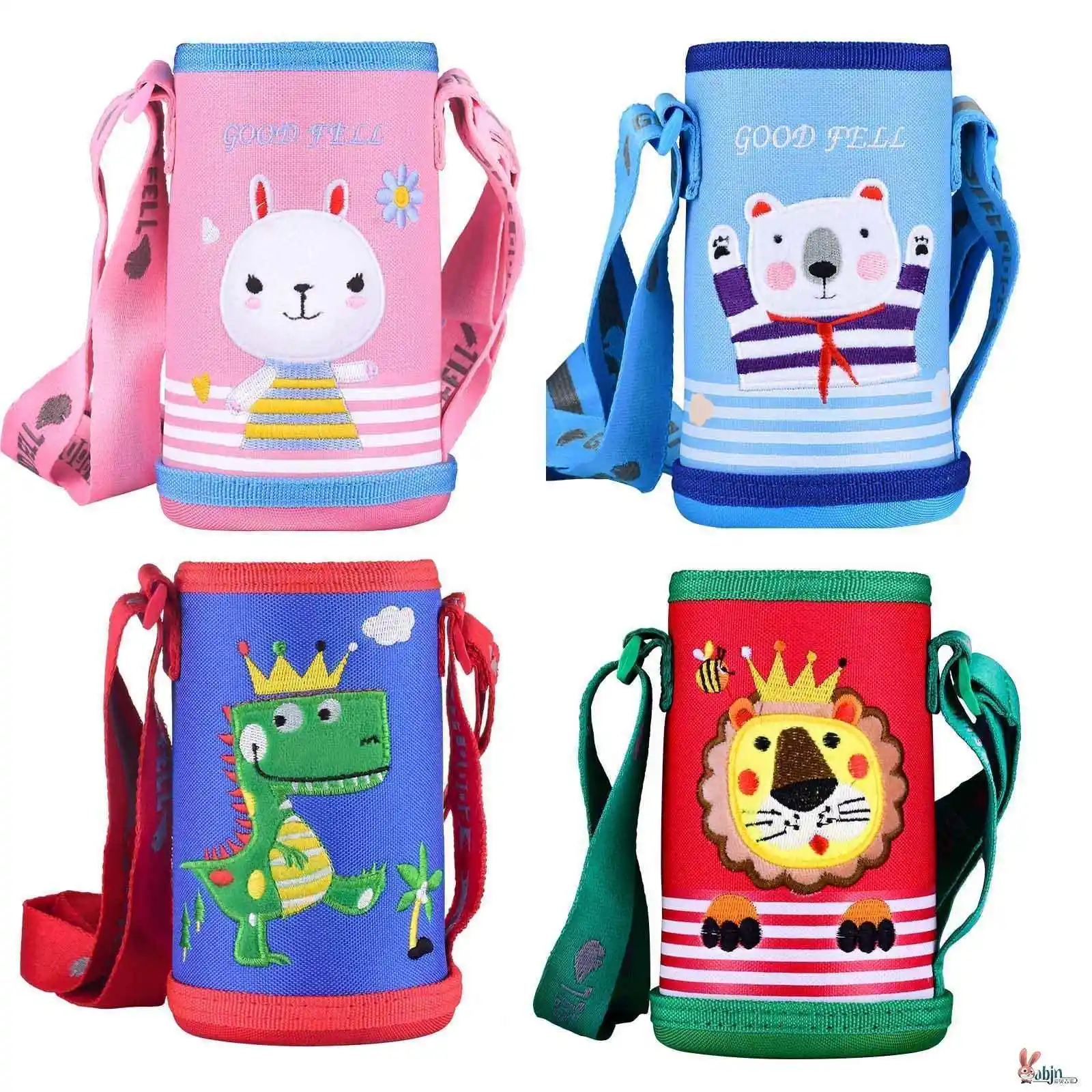 ユニバーサル多用途断熱カップカバー保護ストラップ落下防止子供用クロスボディカッププロテクターに最適