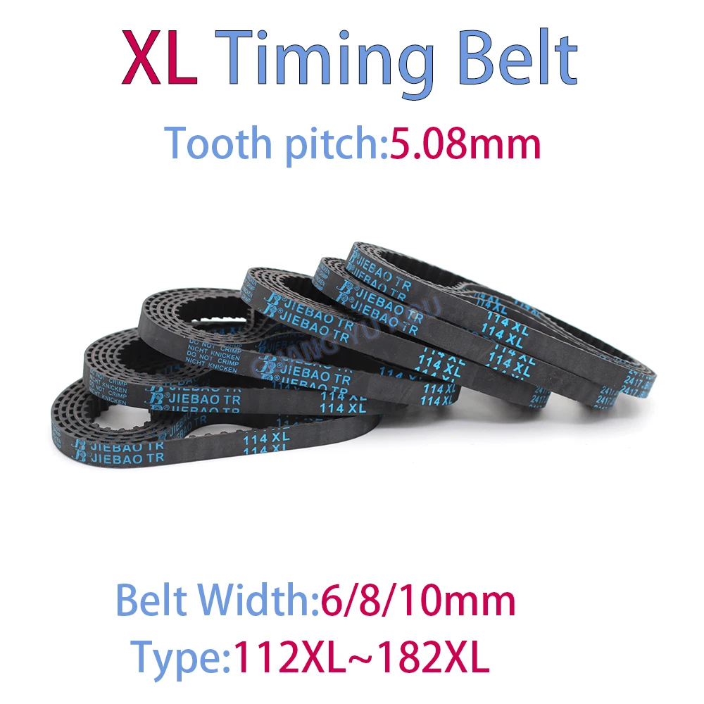 

XL Timing Belt Width 6~10mm Type:112XL 120XL 130XL 140XL 150XL 160XL 164XL 166XL 168XL 170XL 172XL 174XL 176XL 178XL 180XL 182XL