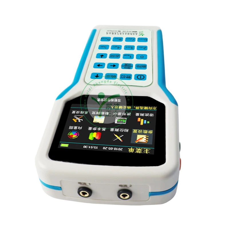 KDZD2020 Double Clamp Digital Phase Volt-Ampere Meter with 0.01 Degree Resolution and Harmonic Analysis for Power Systems