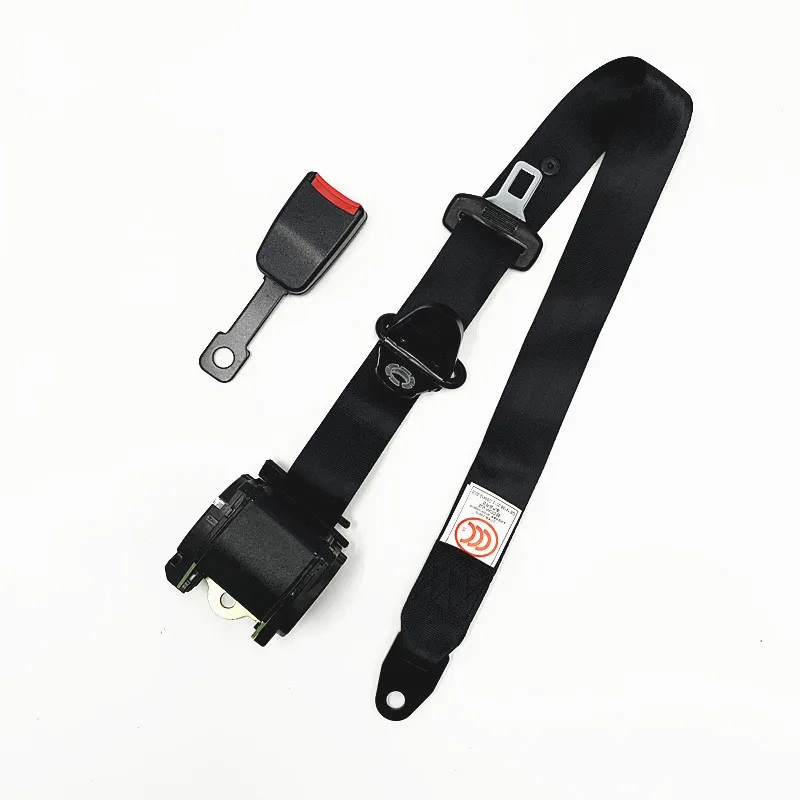 Universal 3-Point Seat Belt Straps for Car Truck Bus Van Emergency Locking Safety Harness Auto Lap Belt