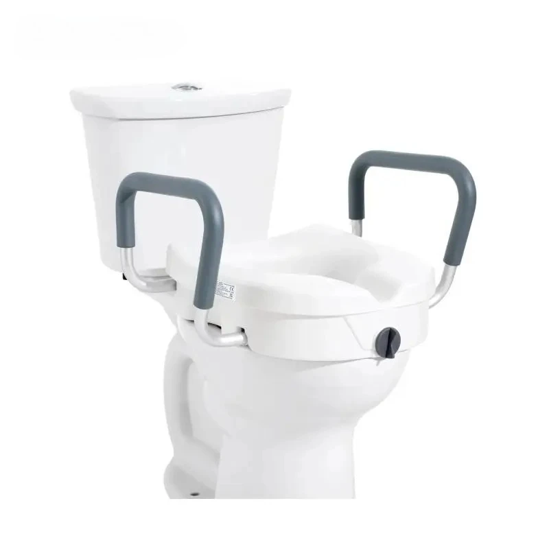 

【Горячее】 Поднятое сиденье для унитаза, высота 5 дюймов, грузоподъемность 350 фунтов, круглое и удлиненное унитаз, поворотная установка для пожилых людей